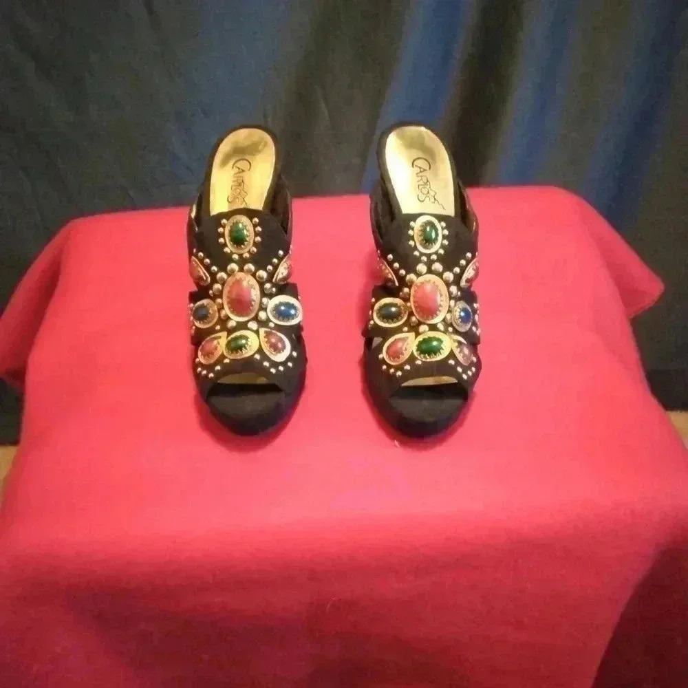 Carlos Santana heels/ Only wore twice - Picture 3 of 7